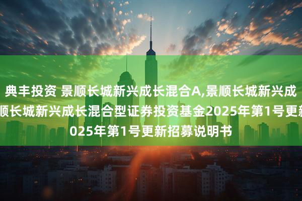 典丰投资 景顺长城新兴成长混合A,景顺长城新兴成长混合C: 景顺长城新兴成长混合型证券投资基金2025年第1号更新招募说明书