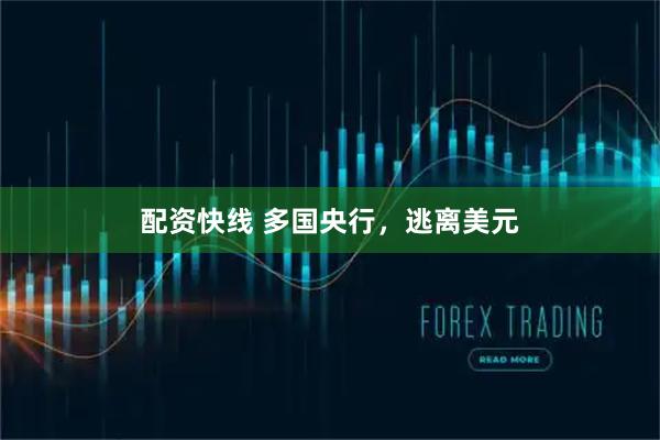 配资快线 多国央行，逃离美元