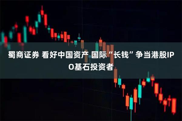 蜀商证券 看好中国资产 国际“长钱”争当港股IPO基石投资者